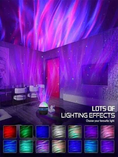 Premium USB Aurora Northern Lights Projector with Remote Control