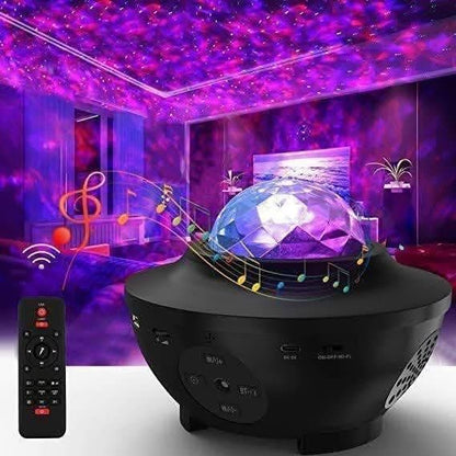 Smart Galaxy Star Projector Night Light with Bluetooth Speaker