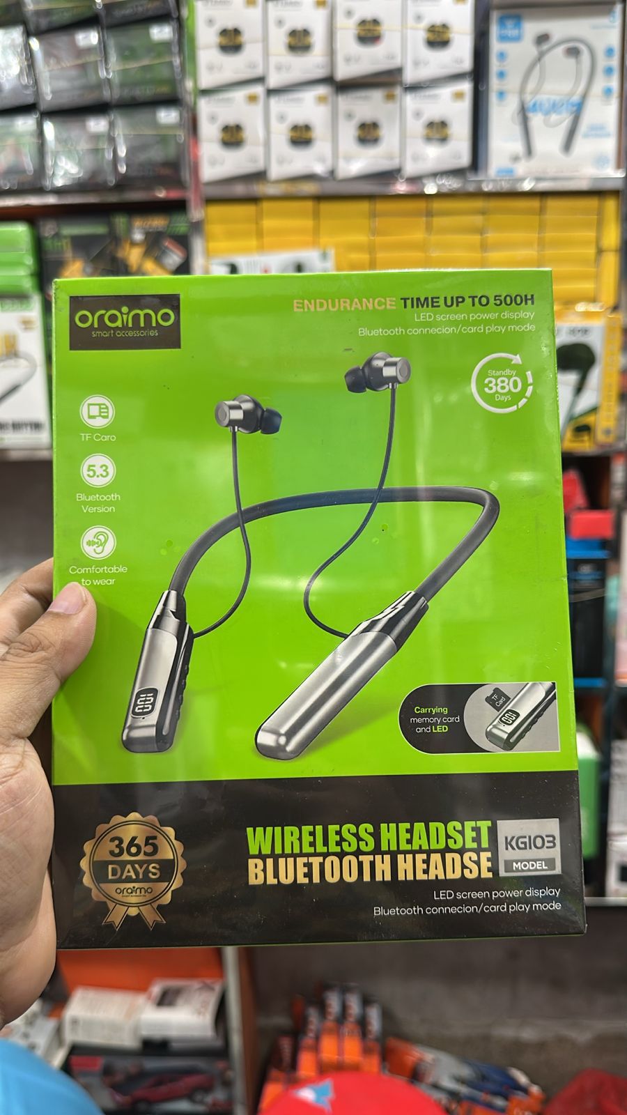 oraimo KGI03 Wireless Bluetooth Headset
