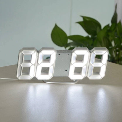 Premium 3D Digital LED Alarm Clock