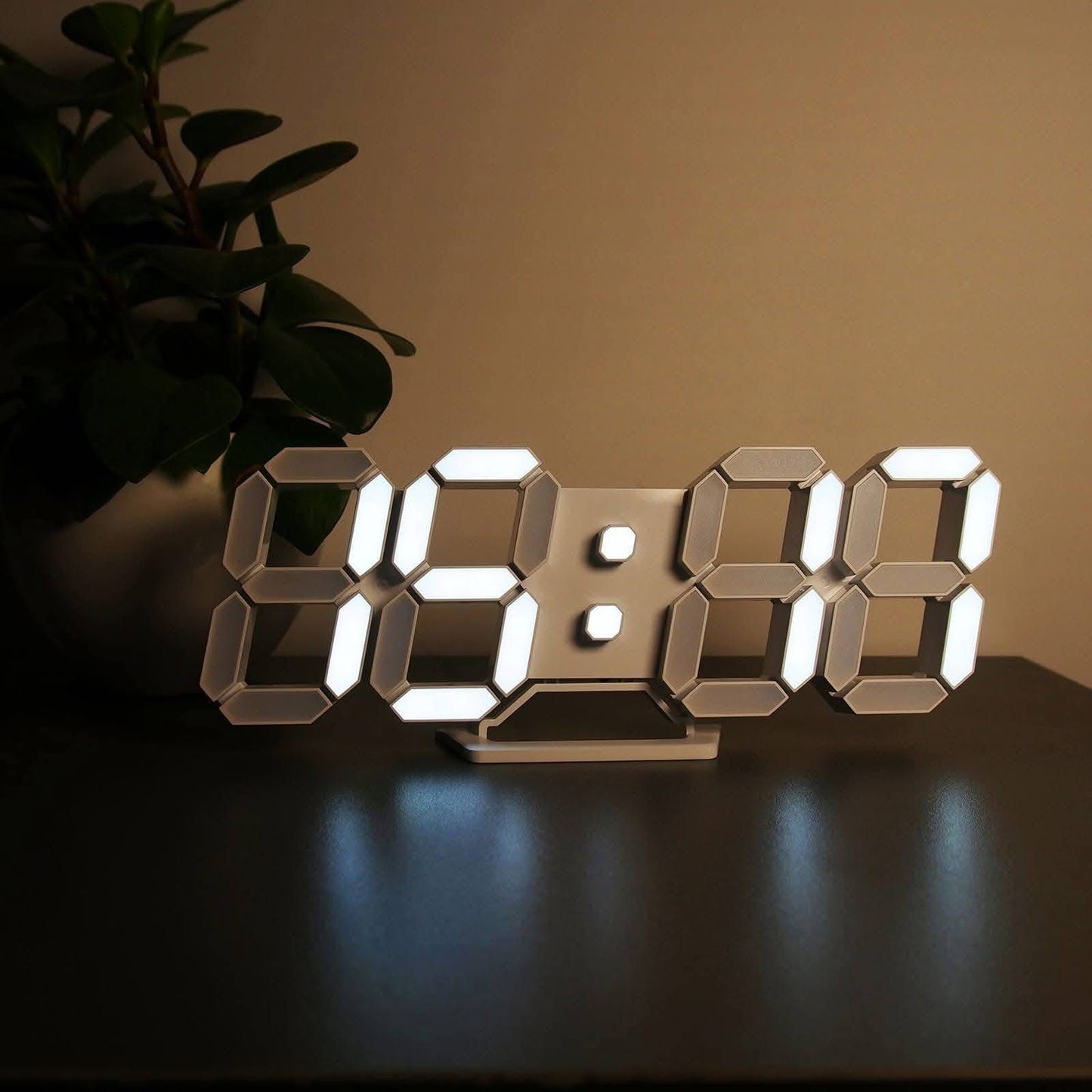 Premium 3D Digital LED Alarm Clock