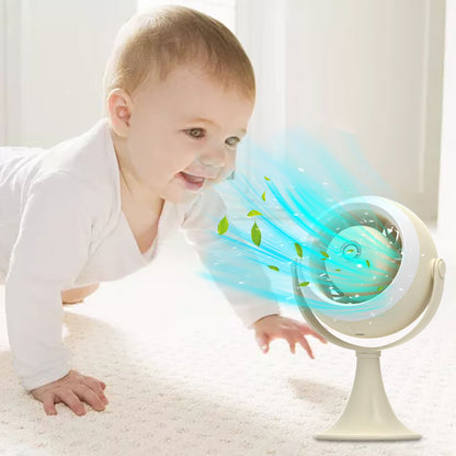 USB Rechargeable Portable Desktop Fan Mini Personal Electric Fan