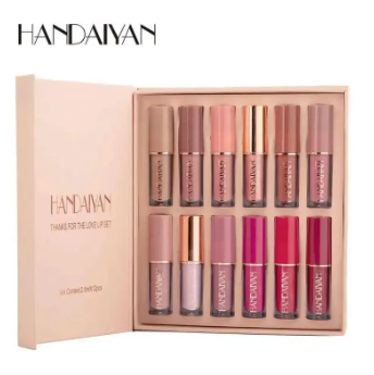 Handaiyan Matte Lipstick Set – 12 Colors
