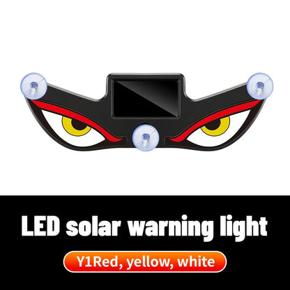 Solar Powered Evil Eye LED Warning Light