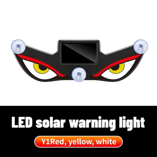 Solar Powered Evil Eye LED Warning Light