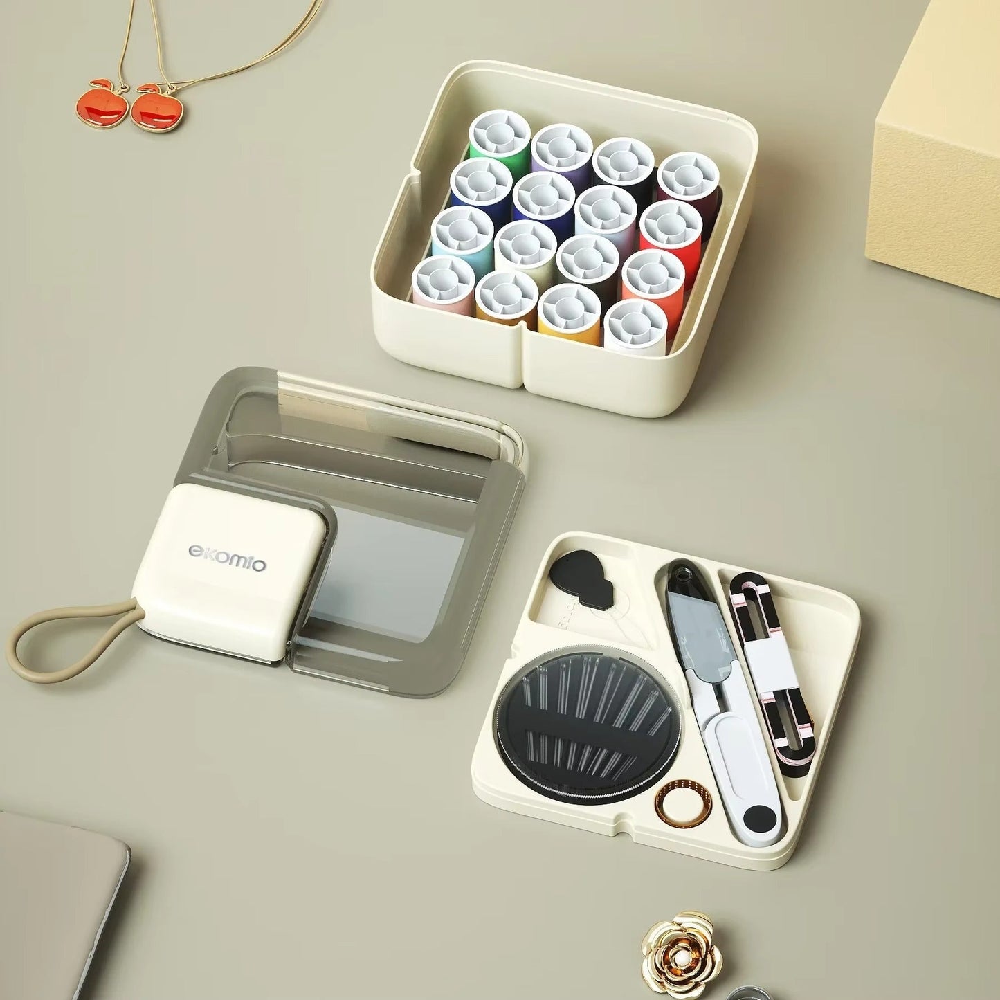 Square Sewing Box