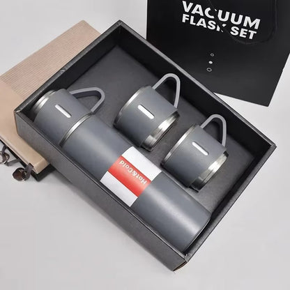 Premium Vacuum Flask Gift Set