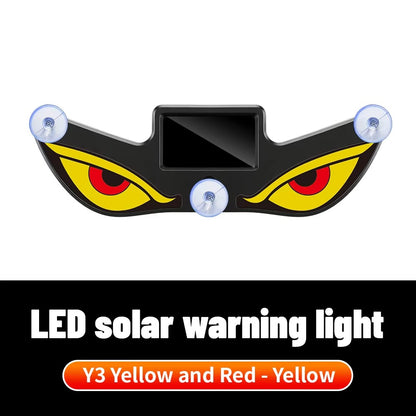 Solar Powered Evil Eye LED Warning Light