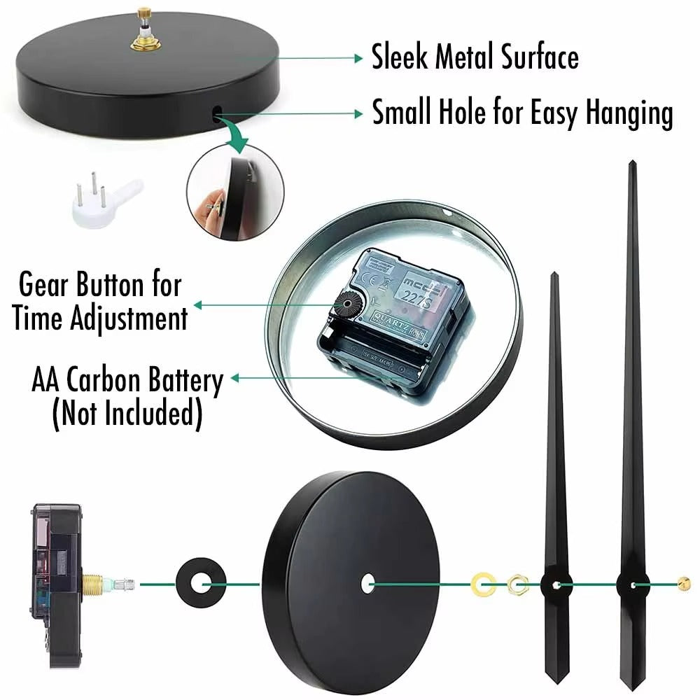 Modern 3D Wall Clock