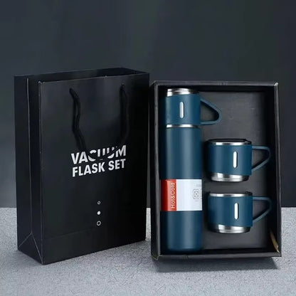 Premium Vacuum Flask Gift Set