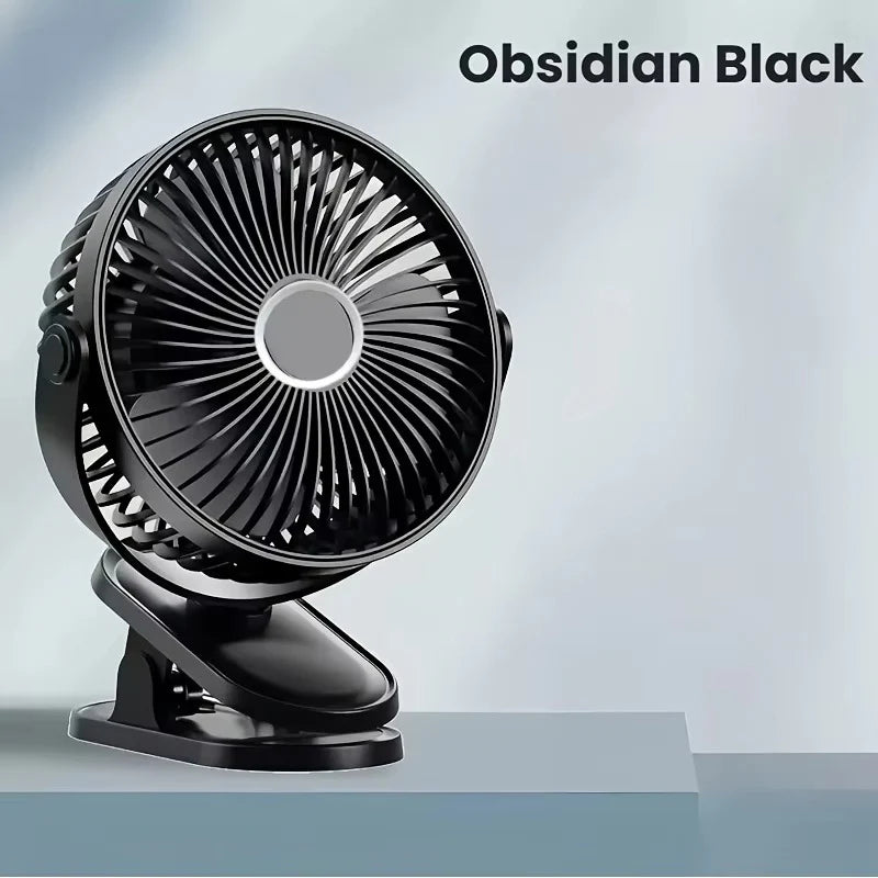 Multi-Angle Clip-On Circulating Fan