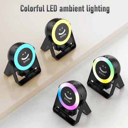 Smile RGB LED Emoji Light Speaker and Phone Holder