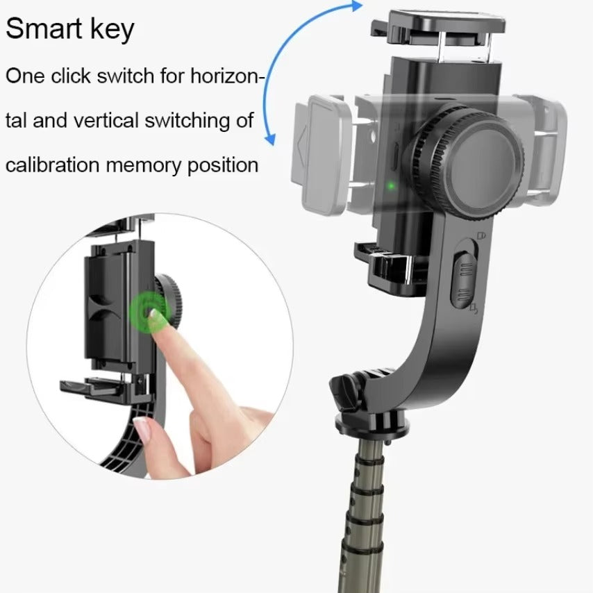 NeePho L13 Gimbal Stabilizer Selfie Stick Tripod with Bluetooth Remote