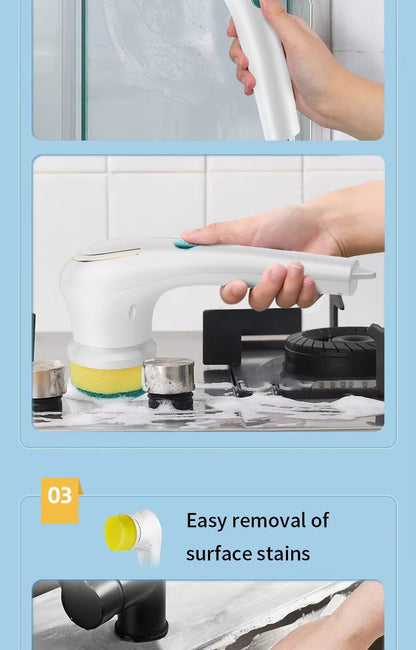Multifunctional Electric Cleaning Brush