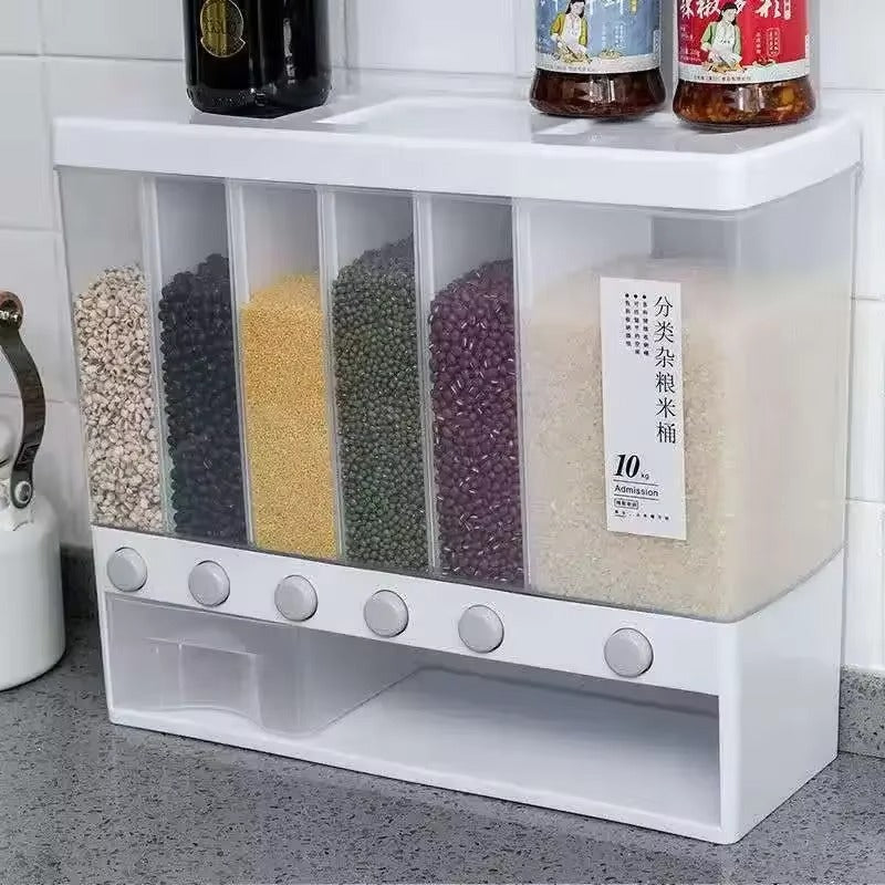 Multi Section Grain Dispenser