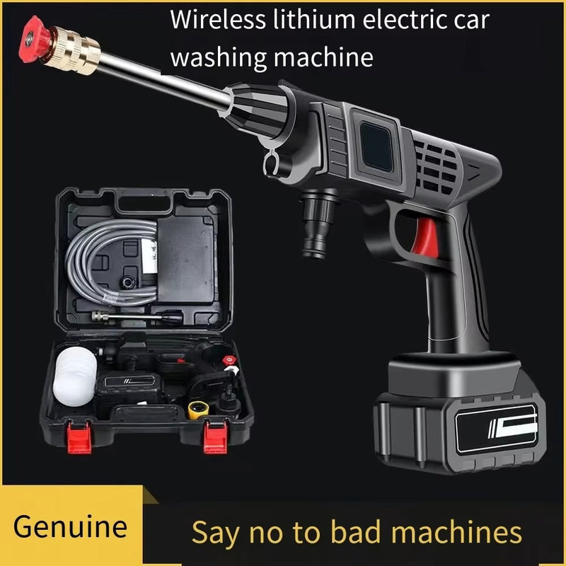 10-Cell Double Battery High-Pressure Washer