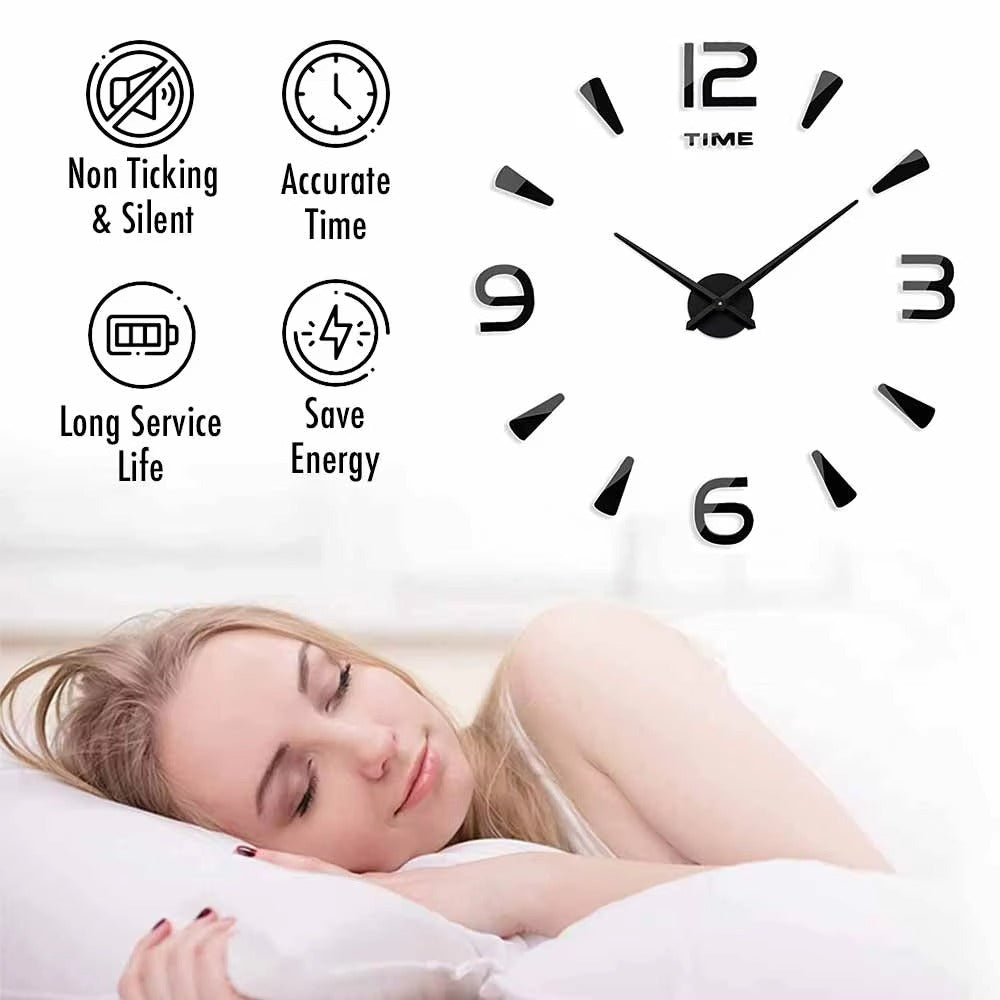 Modern 3D Wall Clock