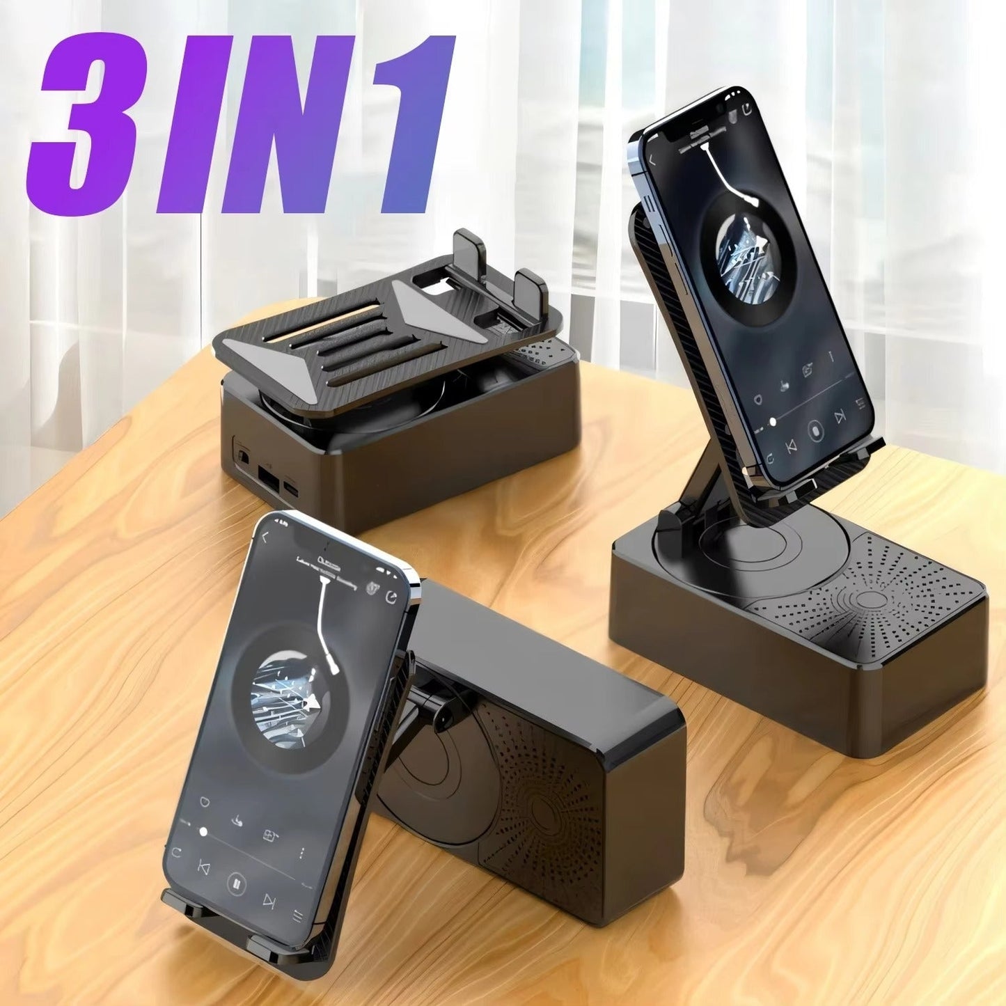 Bluetooth Speaker Wireless Charging